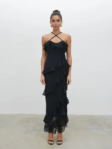 Aryana Ruffle Midaxi Dress Aryana Ruffle Midaxi Dress