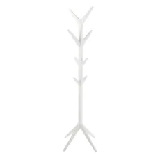 Ascot Modern Standing Coat Hanger In White