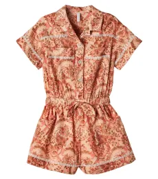 Aster floral cotton playsuit Aster floral cotton playsuit