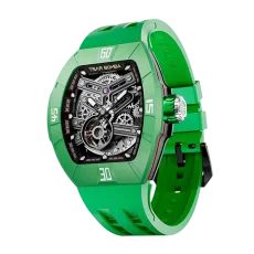 Atomic-Interchangeable Automatic Watch Fluororubber Dynamic Green Atomic-Interchangeable Automatic Watch Fluororubber Dynamic Green