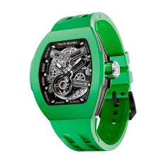 Atomic-Interchangeable Automatic Watch Fluororubber Green Atomic-Interchangeable Automatic Watch Fluororubber Green