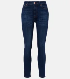 Aubrey high-rise cropped skinny jeans Aubrey high-rise cropped skinny jeans