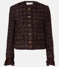 Audrina metallic tweed jacket Audrina metallic tweed jacket