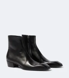 Aurelien leather ankle boots