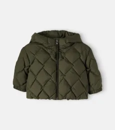 Ava hooded quilted down jacket