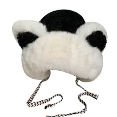 Aviator Hats for Men Women with Thick, Warm Lei Feng Hat Fur Hats, black, One Size Aviator Hats for Men Women with Thick, Warm Lei Feng Hat Fur Hats, black, One Size