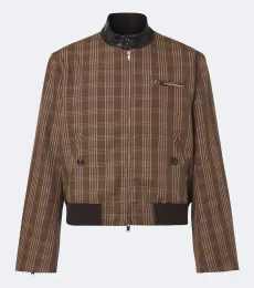 Axis checked virgin wool jacket Axis checked virgin wool jacket