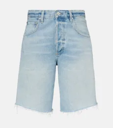Ayla mid-rise denim shorts Ayla mid-rise denim shorts