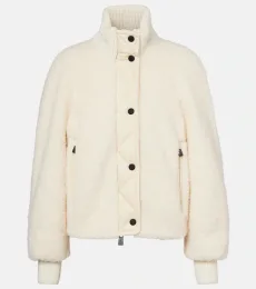 Ayles virgin wool-trimmed down jacket Ayles virgin wool-trimmed down jacket
