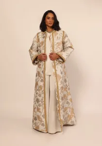 Aziza Abaya - off White Aziza Abaya - off White