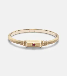 Baby 18kt gold (7501000) locket bangle with ruby Baby 18kt gold (7501000) locket bangle with ruby