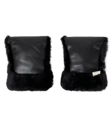 Baby Buggy shearling mittens