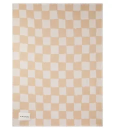 Baby checked wool blanket Baby checked wool blanket