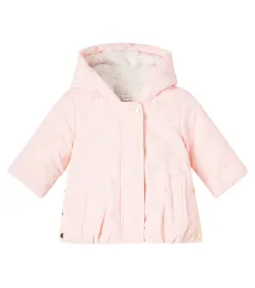 Baby embroidered hooded jacket Baby embroidered hooded jacket