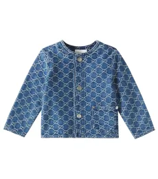 Baby GG denim jacquard jacket Baby GG denim jacquard jacket