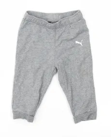 Baby Grey Jogger Leggings Size 9-12 Months