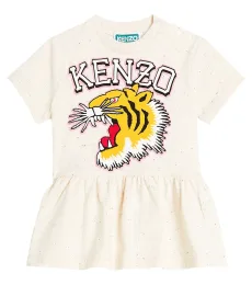 Baby logo cotton dress