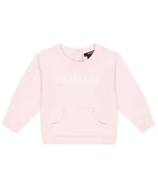 Baby logo cotton jersey sweatshirt Baby logo cotton jersey sweatshirt