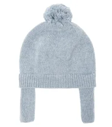 Baby pom-pom beanie