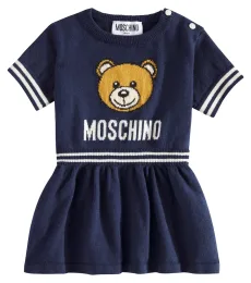 Baby Teddy Bear cotton and wool dress Baby Teddy Bear cotton and wool dress