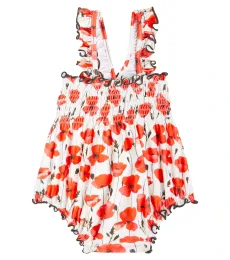 Baby Valencia floral smocked swimsuit Baby Valencia floral smocked swimsuit