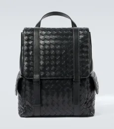 Back To School Intrecciato leather backpack Back To School Intrecciato leather backpack