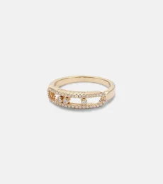 Bague Baby Move en or 18 ct et diamants Bague Baby Move en or 18 ct et diamants