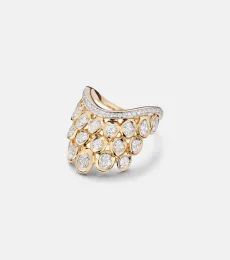 Bague Blossom en or 14 ct et diamants Bague Blossom en or 14 ct et diamants