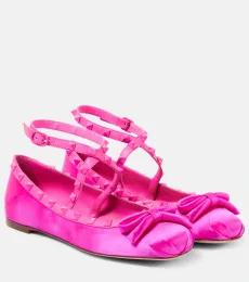 Bailarinas Rockstud adornadas Bailarinas Rockstud adornadas