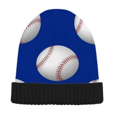Ball Baseball Pattern Beanie Hat Winter Hat Cold Weather Knit Beanies Warm Slouchy Hat for Women Men Ball Baseball Pattern Beanie Hat Winter Hat Cold Weather Knit Beanies Warm Slouchy Hat for Women Men