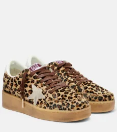 Ball Star printed calf hair sneakers Ball Star printed calf hair sneakers
