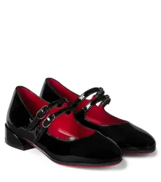Ballerines Jane Fille en cuir verni Ballerines Jane Fille en cuir verni