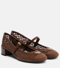 Ballerines Mary Jane à talon