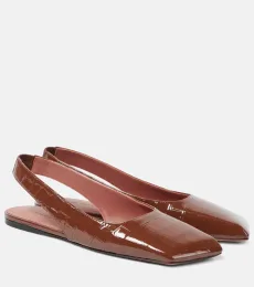 Ballerines slingback Ane en cuir verni Ballerines slingback Ane en cuir verni