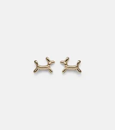 Balloon Dog 14kt gold earrings Balloon Dog 14kt gold earrings