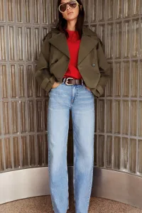 Balloon-Fit Short Trench Coat Balloon-Fit Short Trench Coat