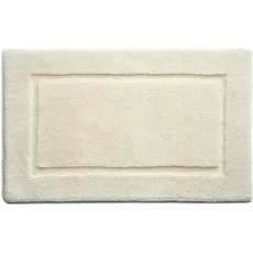 Bamboo Border Cream Bathmat