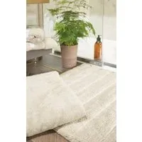Bamboo Stripe Cream Bathmat