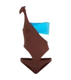 Bañador con un solo hombro Bañador con un solo hombro