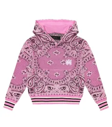 Bandana cotton and cashmere hoodie Bandana cotton and cashmere hoodie