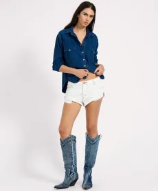 Bandits Low Waist Denim Shorts - White Beauty, Bandits Low Waist Denim Shorts - White Beauty,