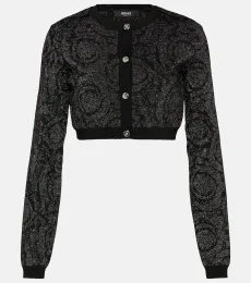 Barocco cropped cardigan Barocco cropped cardigan