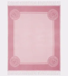 Barocco jacquard silk and cashmere blanket Barocco jacquard silk and cashmere blanket
