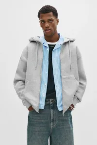 Basic Zip-Up Hoodie - Grey marl Basic Zip-Up Hoodie - Grey marl