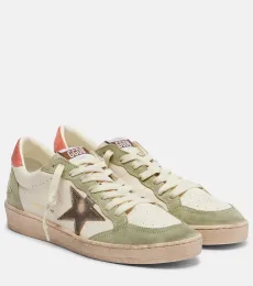 Baskets Ball Star en cuir à finitions en daim Baskets Ball Star en cuir à finitions en daim