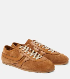 Baskets en cuir et daim Baskets en cuir et daim