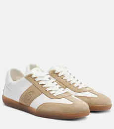 Baskets en cuir et daim Baskets en cuir et daim