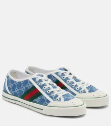 Baskets Gucci Tennis 1977 en denim GG Baskets Gucci Tennis 1977 en denim GG