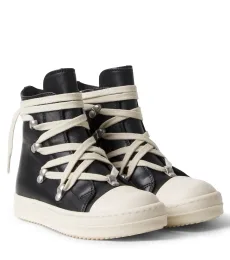 Baskets Hexalace en cuir