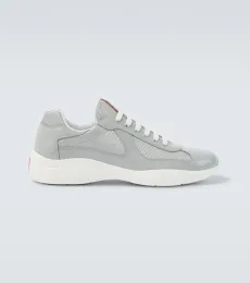 Baskets Prada American's Cup en cuir verni Baskets Prada American's Cup en cuir verni